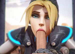 nova terra Widowmaker deepthroating