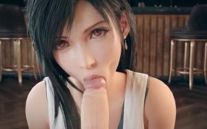 Tifa Lockhart blowjob - Final Fantasy 3D Hentai Tifa pov 3d blowjob from final fantasy remake