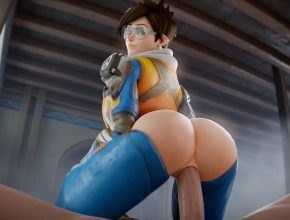 Tracer Pussy Stretching - Overwatch 3D Hentai Tracer Pussy Stretching - Overwatch 3D Hentai